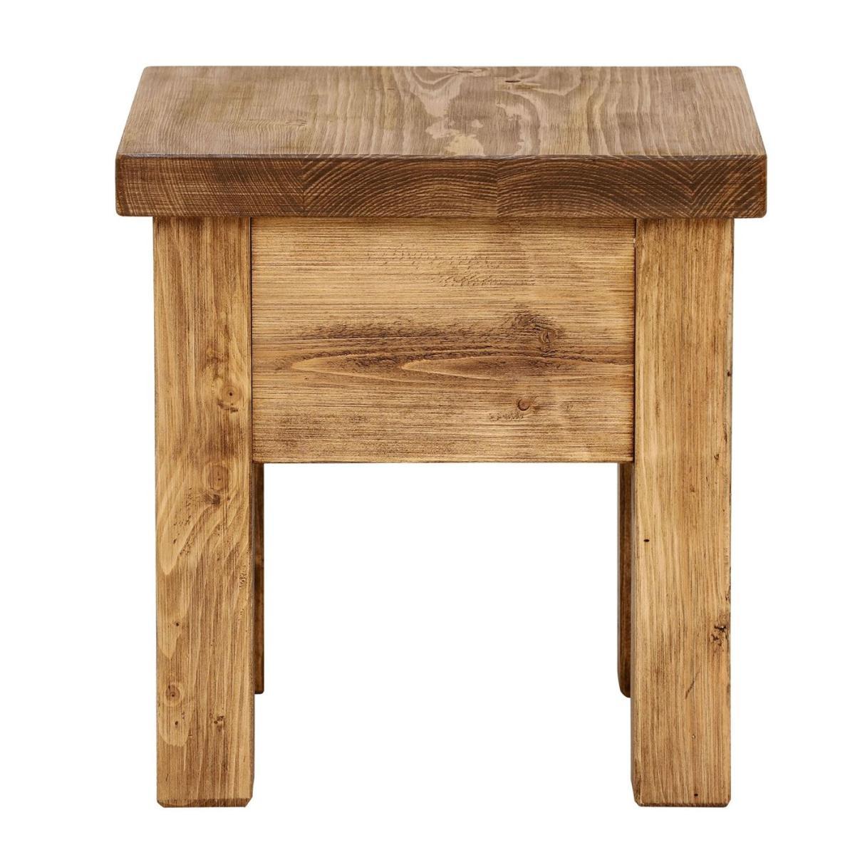 Covington Reclaimed Wood Lamp Table – image 2