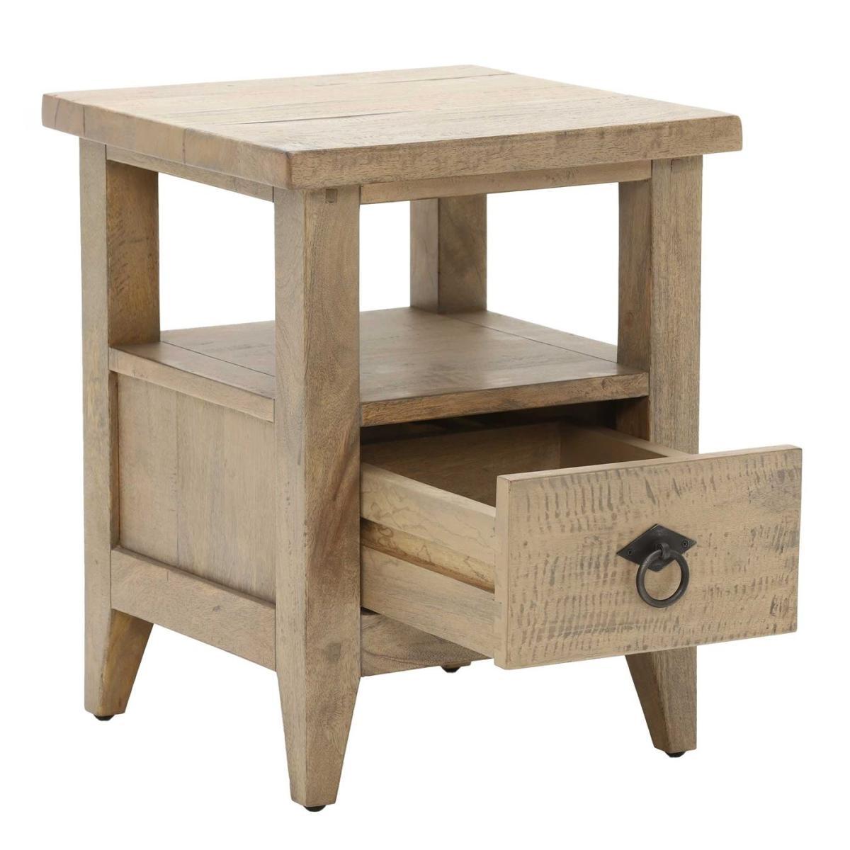 Hancock Side Table, Salvage Deep Grey – image 3