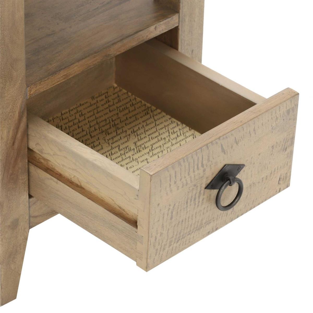 Hancock Side Table, Salvage Deep Grey – image 4
