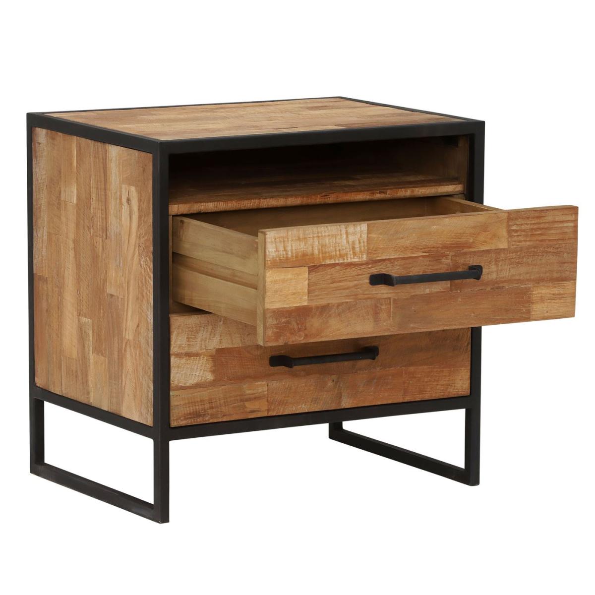 Banten Bedside Table, Brown | Barker & Stonehouse – image 3
