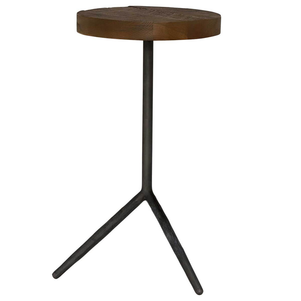 Keeler Benny Reclaimed Small Side Table, Rusic Grey – image 4
