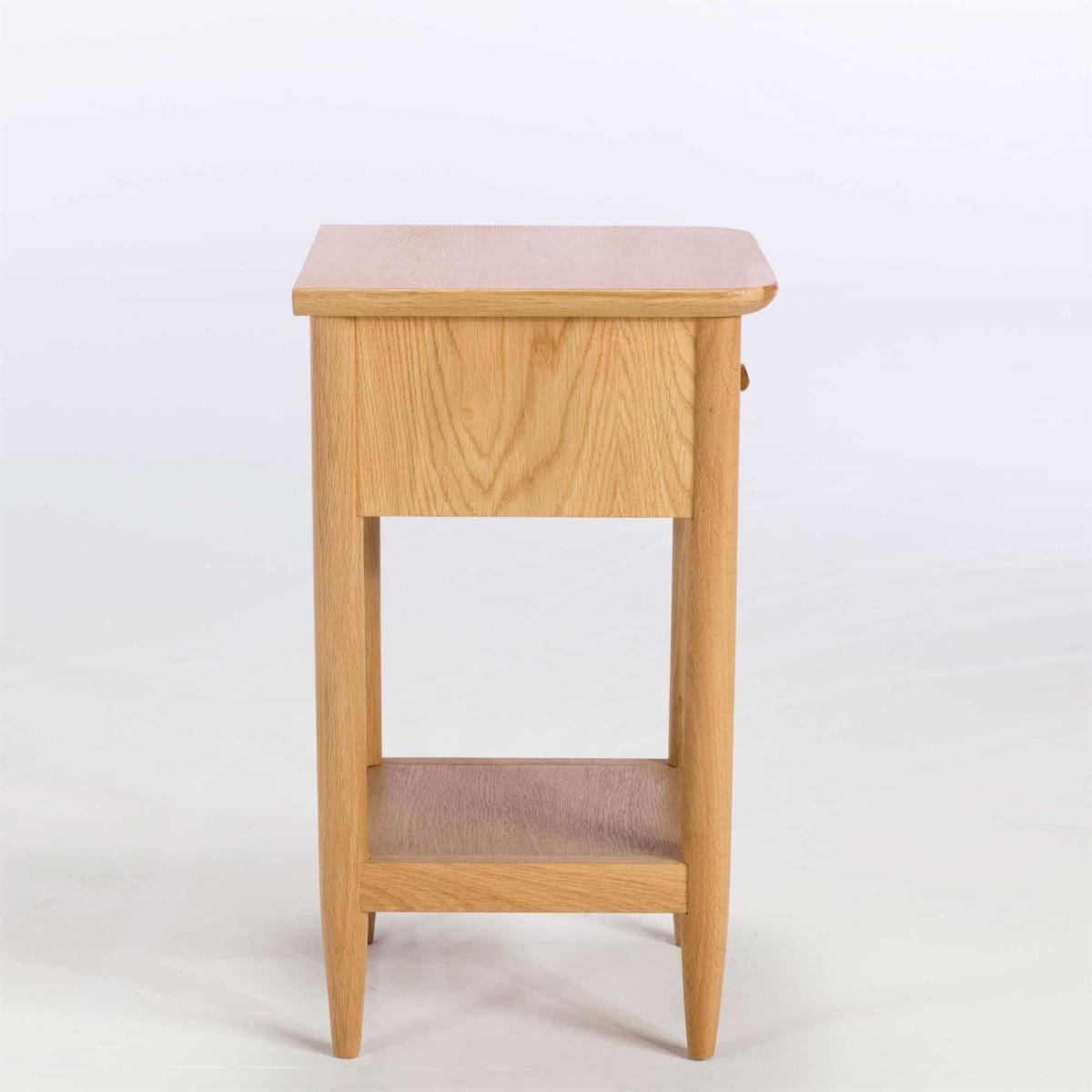 Ercol Teramo Compact Side Table, Neutral Oak Wood | Barker & Stonehouse – image 3