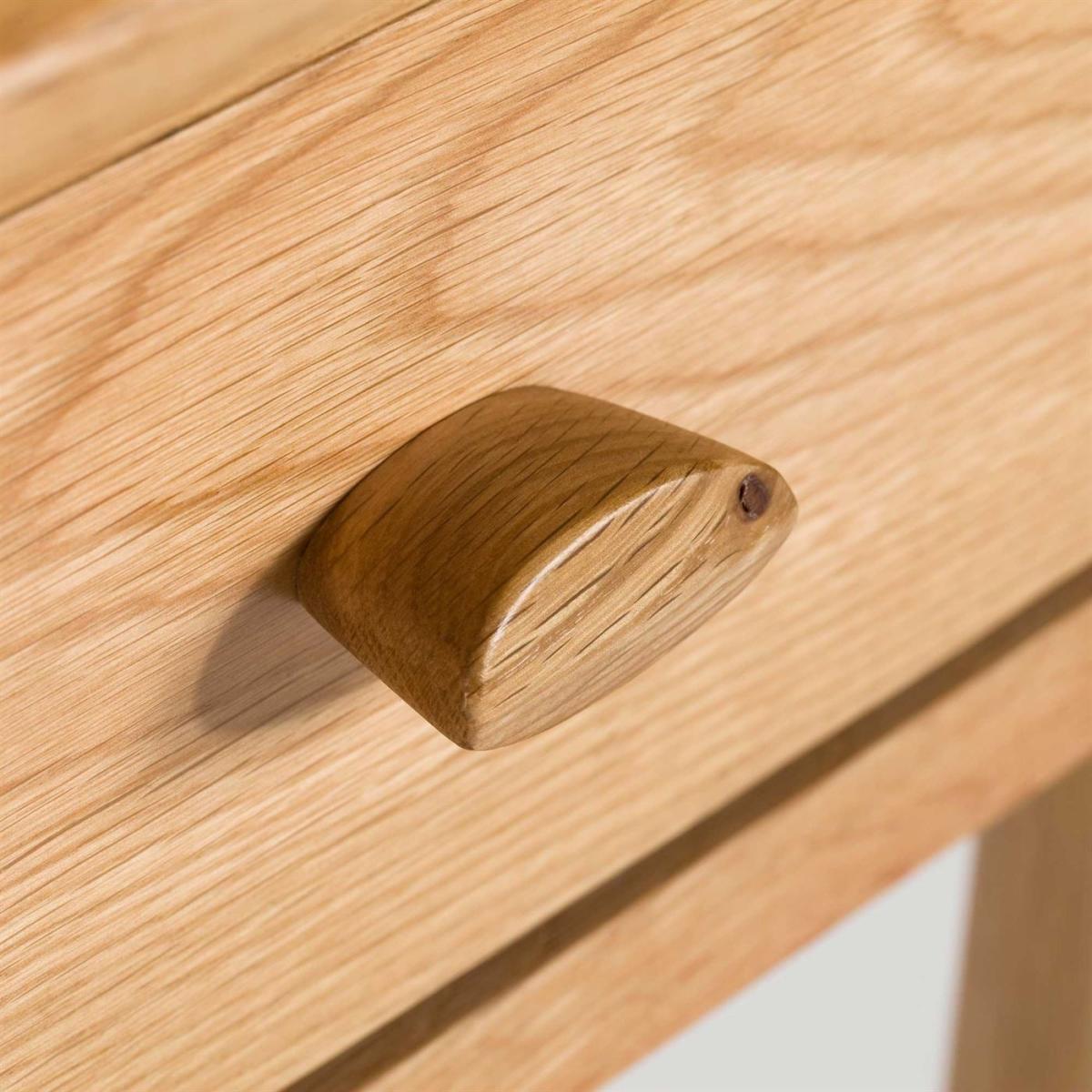 Ercol Teramo Compact Side Table, Neutral Oak Wood | Barker & Stonehouse – image 4