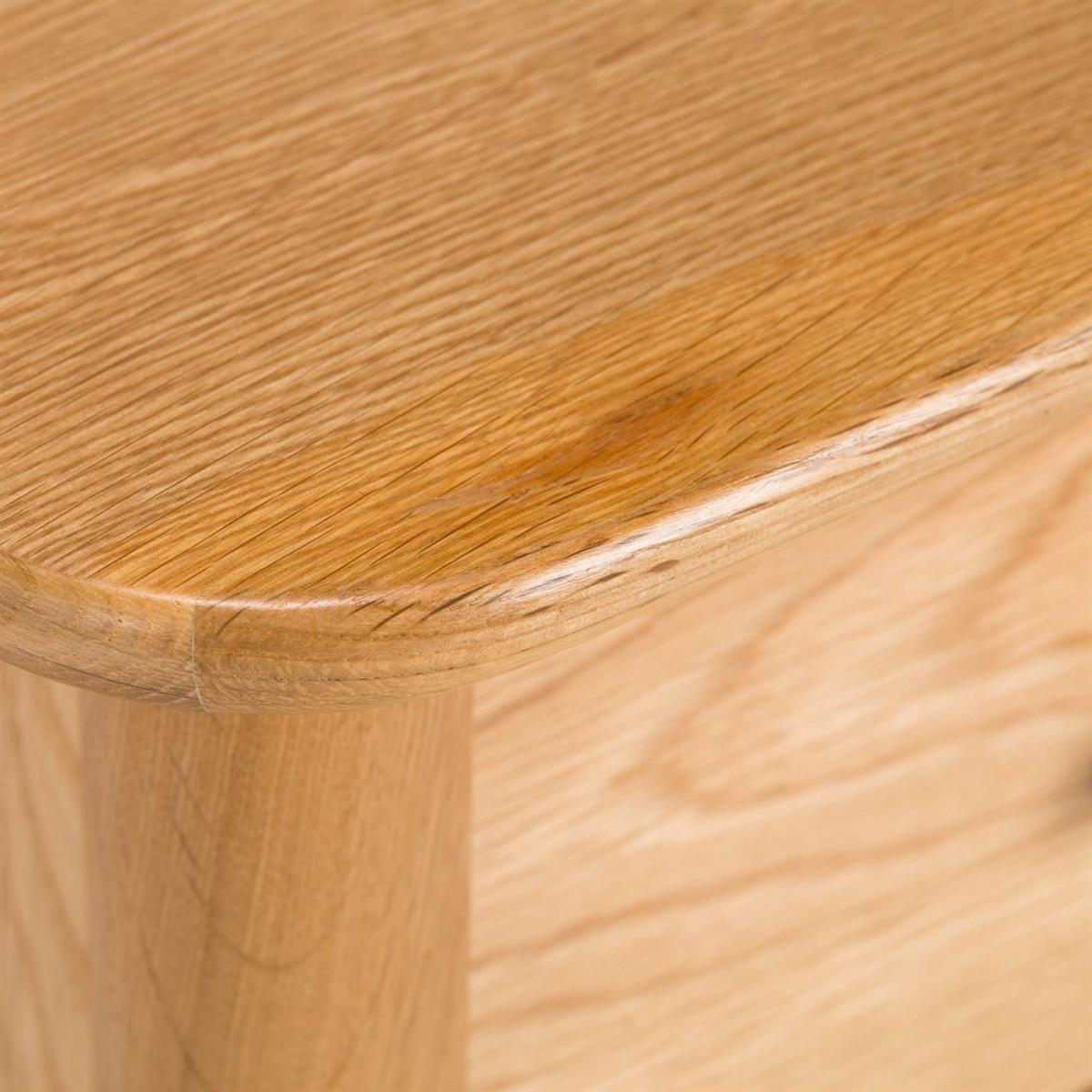 Ercol Teramo Compact Side Table, Neutral Oak Wood | Barker & Stonehouse – image 7