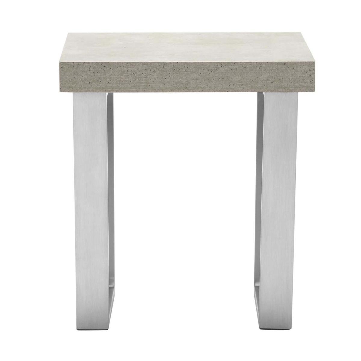 Halmstad End Table, Grey Concrete | Barker & Stonehouse – image 3