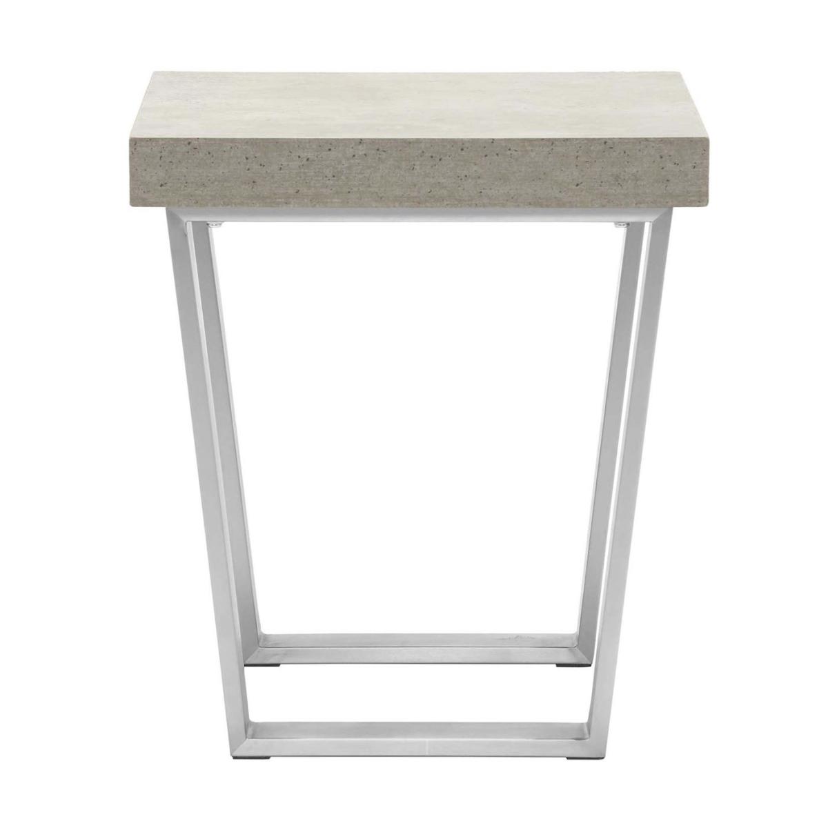 Halmstad End Table, Grey Concrete | Barker & Stonehouse – image 4