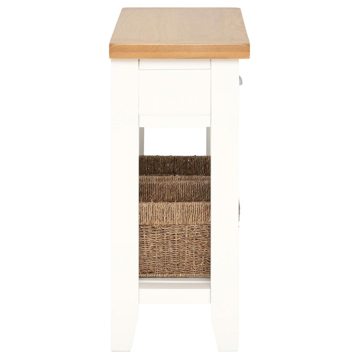 Althorp Console Table, White Oak Wood | Barker & Stonehouse – image 6