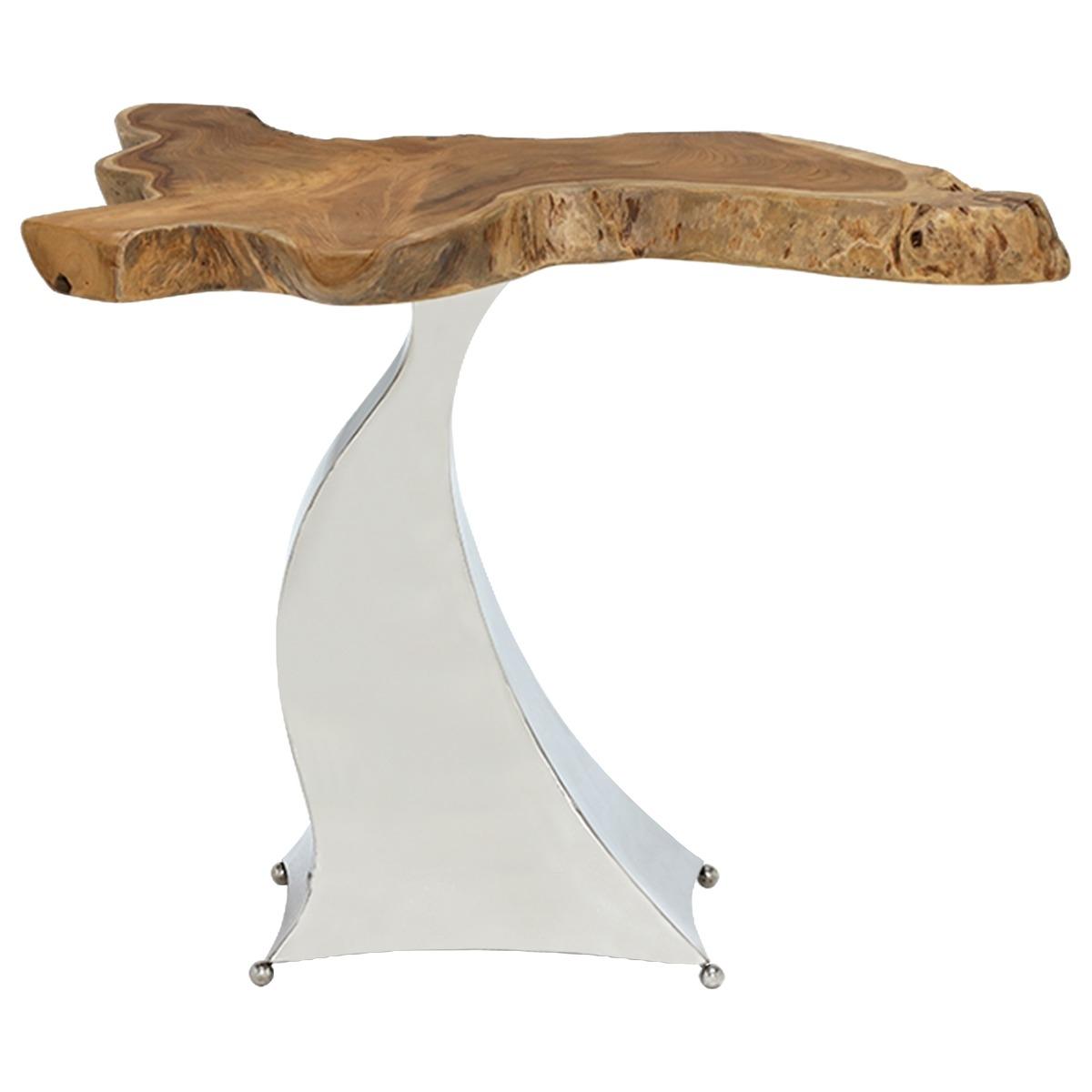 Caspian Promesse Solid Wood Side Table, 776 | Barker & Stonehouse – image 4