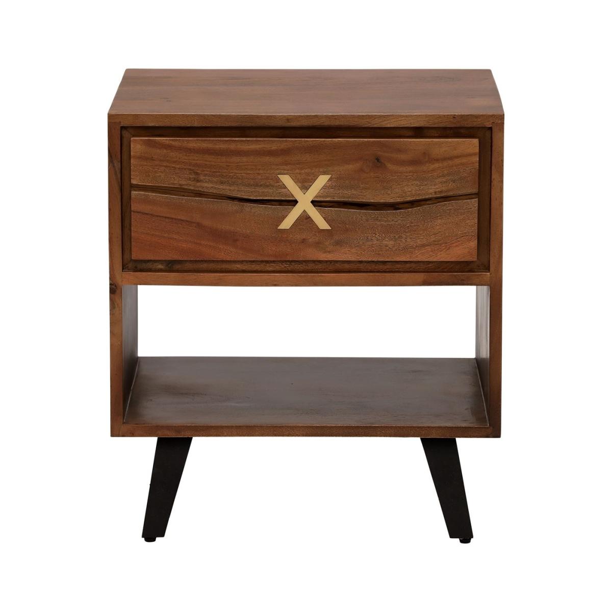 Kriss Side Table, Brown Wood | Barker & Stonehouse – image 2