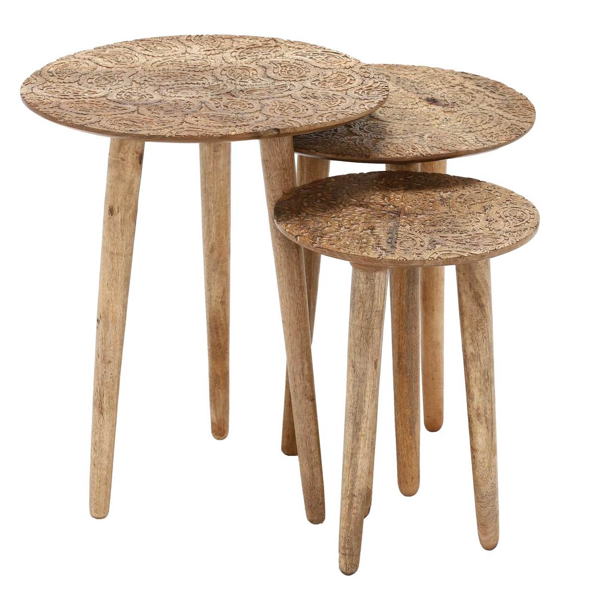 Arianna Side Tables, set of three – image 2