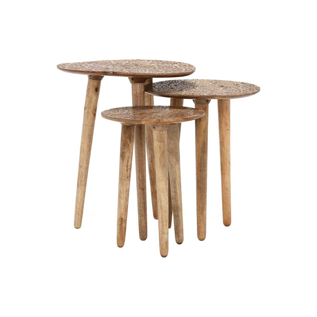Arianna Side Tables, set of three – image 1