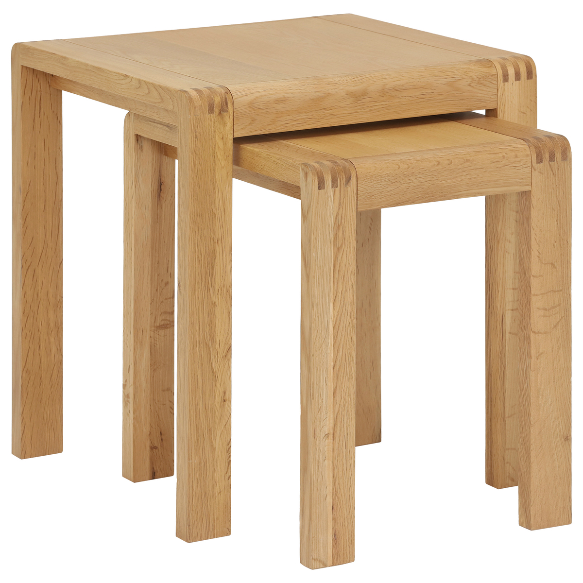 Ercol Bosco Nest of Tables, Oak – image 3
