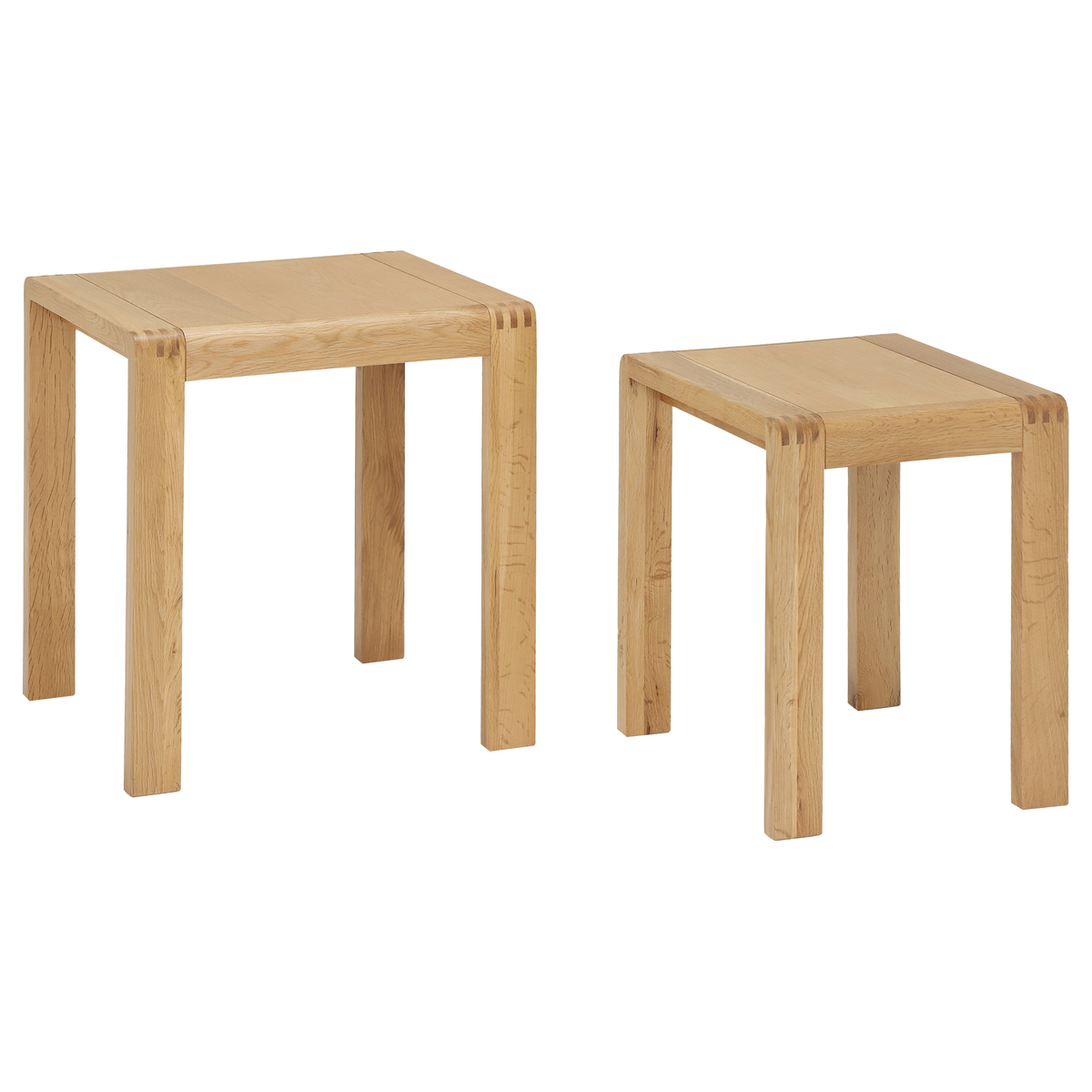 Ercol Bosco Nest of Tables, Oak – image 5