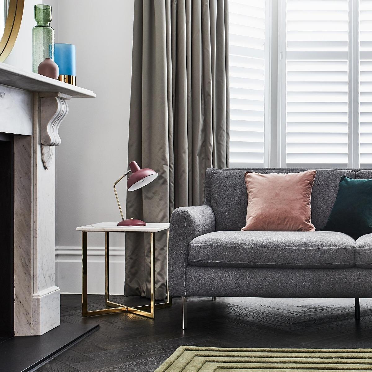 Lillian Side Table, White Marble | Barker & Stonehouse – image 2