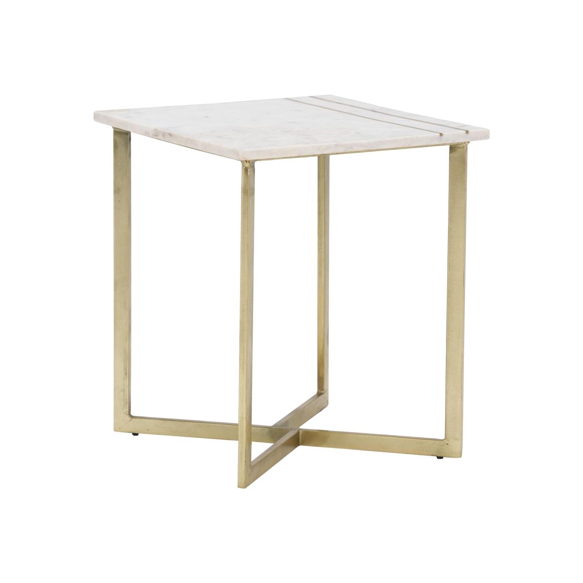 Lillian Side Table, White Marble | Barker & Stonehouse – image 1