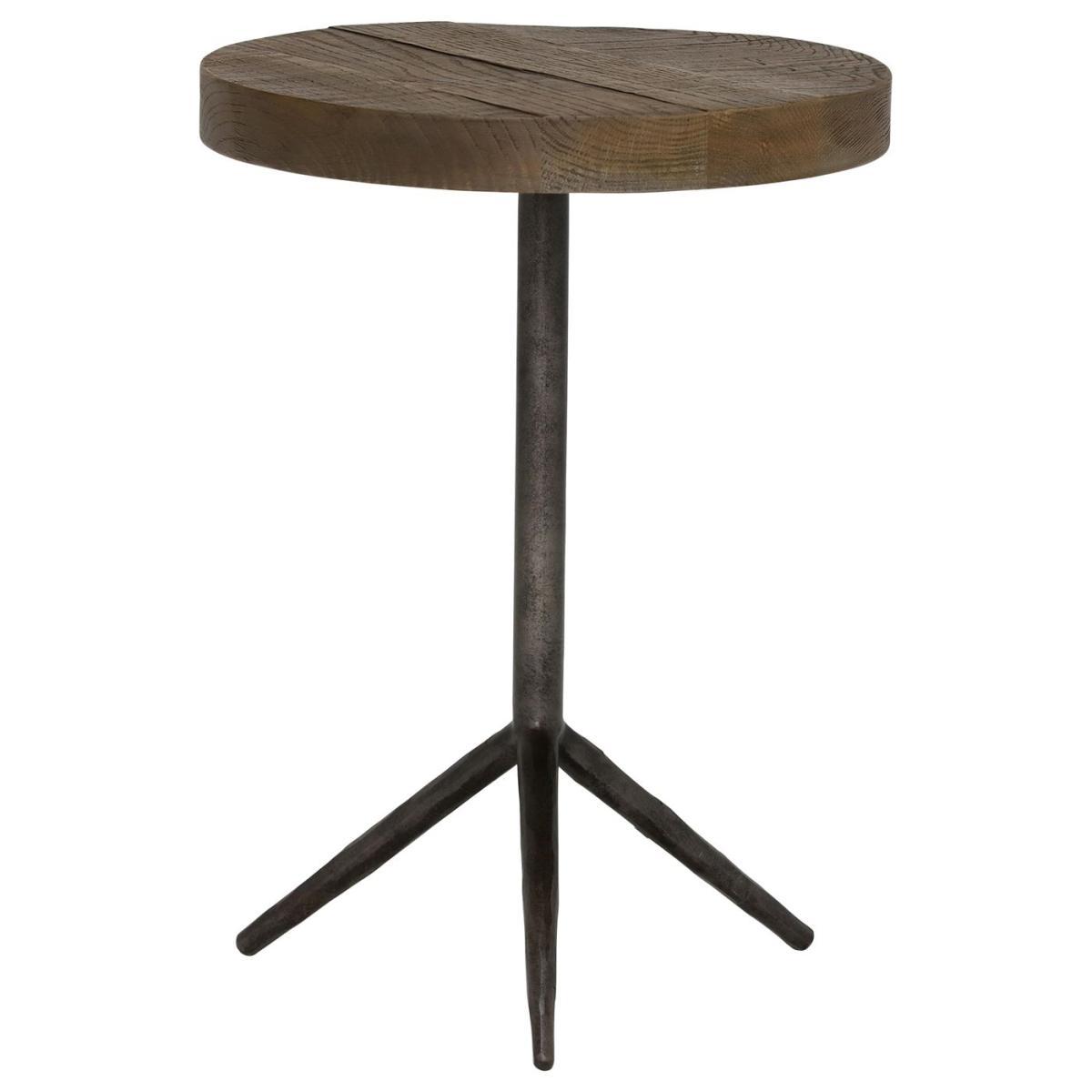 Keeler Benny Reclaimed Medium Side Table, Rusic Grey – image 2