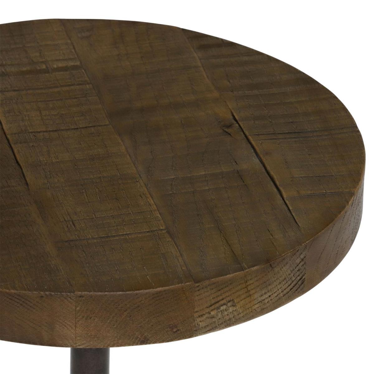 Keeler Benny Reclaimed Medium Side Table, Rusic Grey – image 3