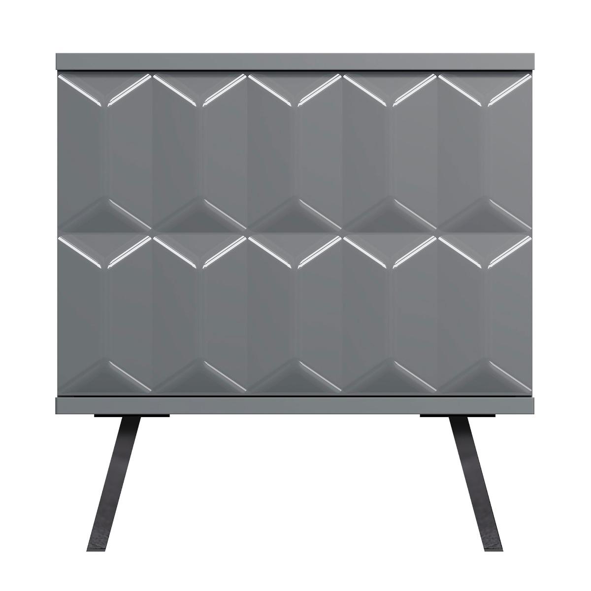 Elevate Intelligent Lamp Table, Grey Gloss | Barker & Stonehouse – image 3