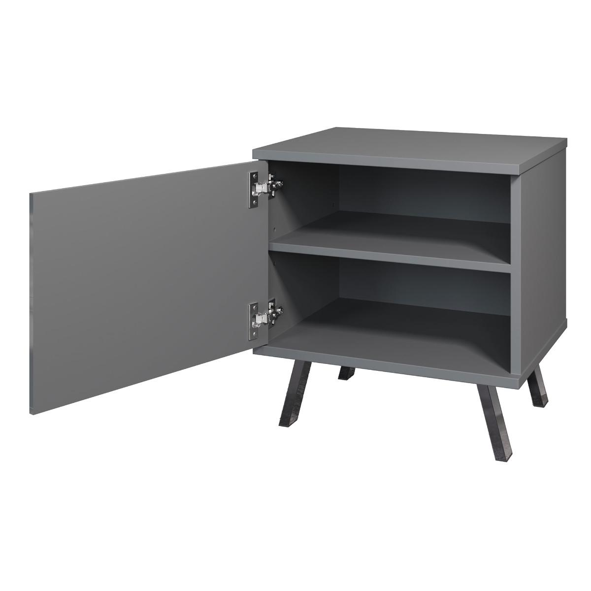 Elevate Intelligent Lamp Table, Grey Gloss | Barker & Stonehouse – image 5