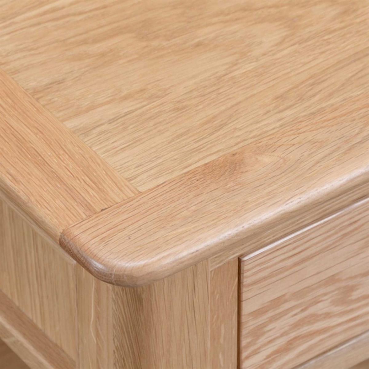 Stanwick Lamp Table, Neutral Oak Wood | Barker & Stonehouse – image 4