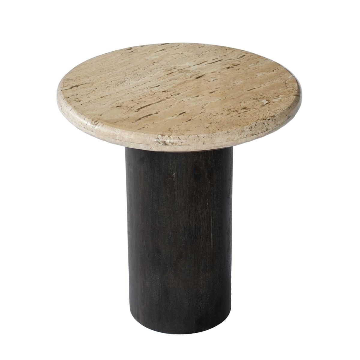 Agra Side Table, Round, Brown | Barker & Stonehouse – image 2
