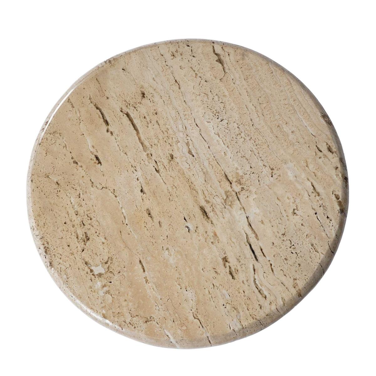 Agra Side Table, Round, Brown | Barker & Stonehouse – image 3