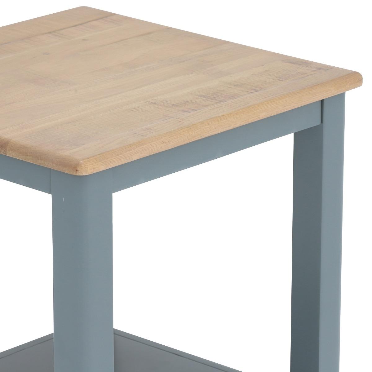Craster Lamp Table, Grey Oak Wood | Barker & Stonehouse – image 4