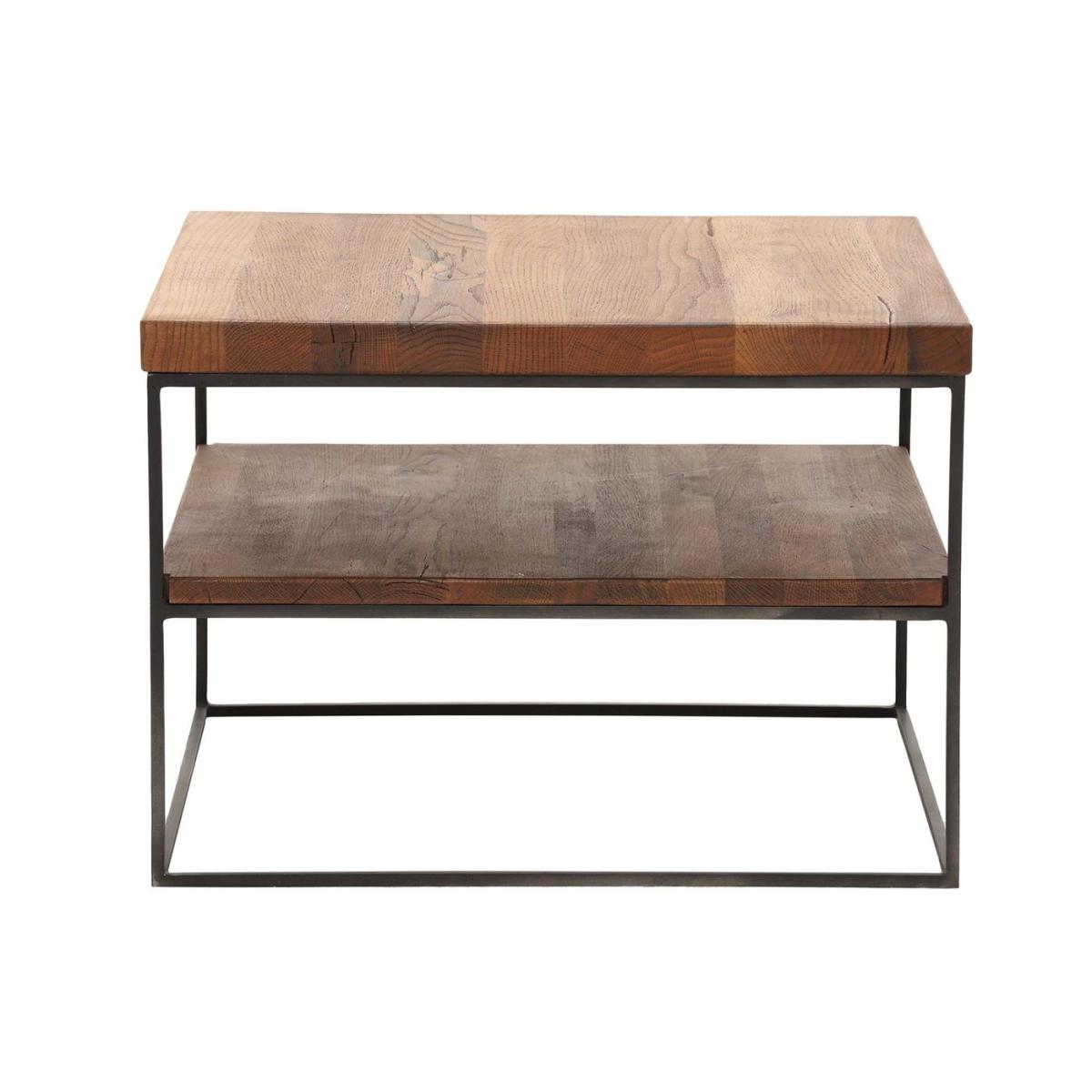 Navarro Lamp Table, Brown Oak Wood | Barker & Stonehouse – image 2