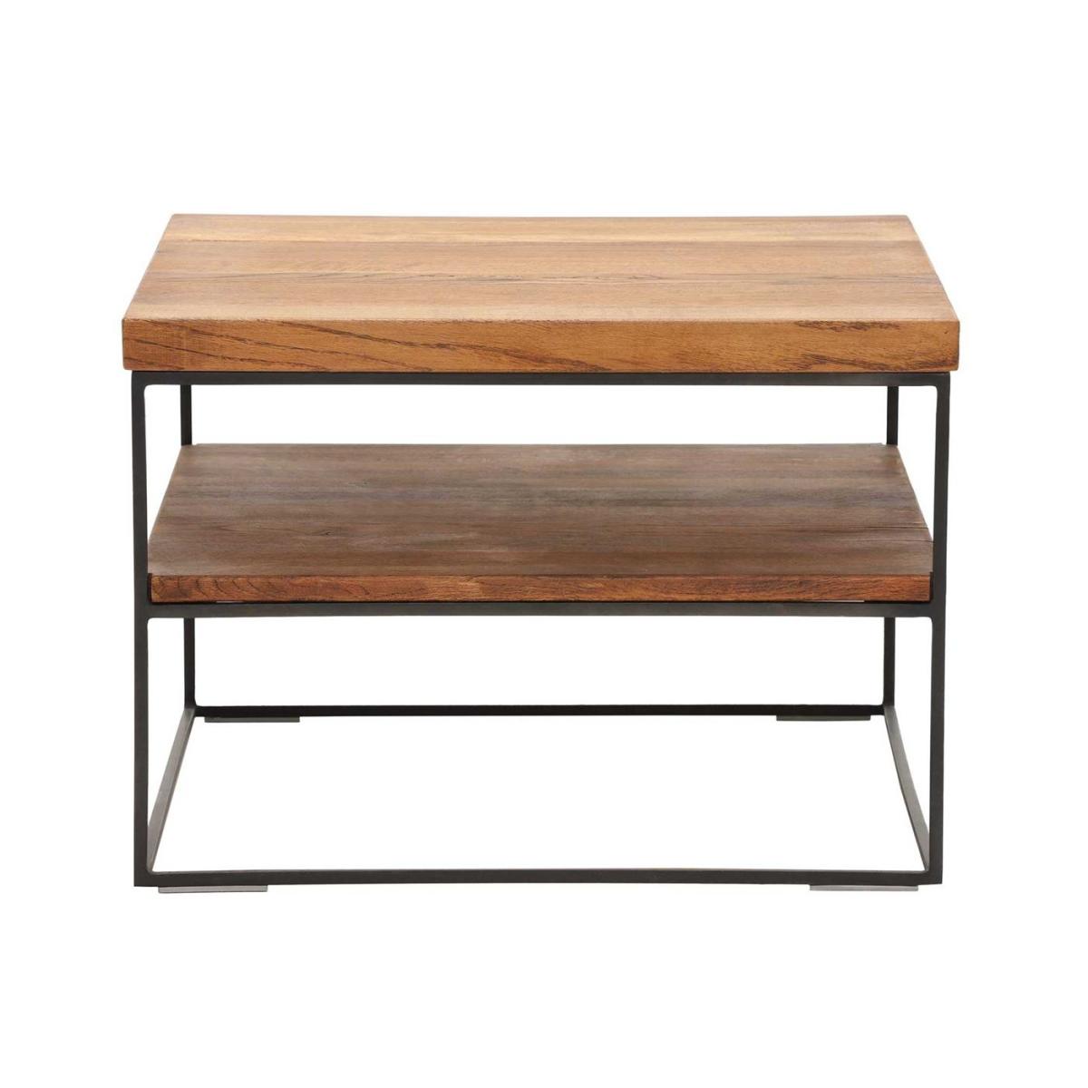 Navarro Lamp Table, Brown Oak Wood | Barker & Stonehouse – image 3