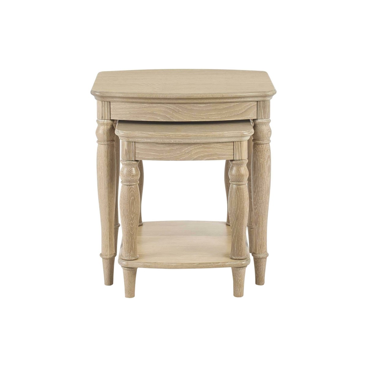 Charente Nest of Tables, Chalk Oak – image 2