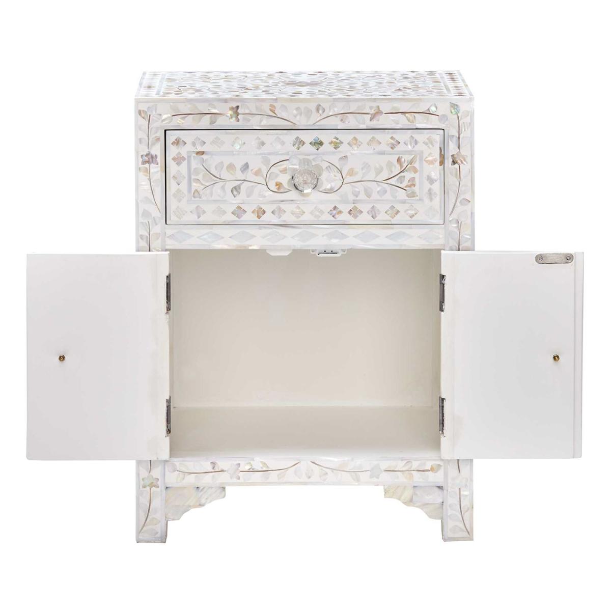 Clipper Side Table, White Wood | Barker & Stonehouse – image 4