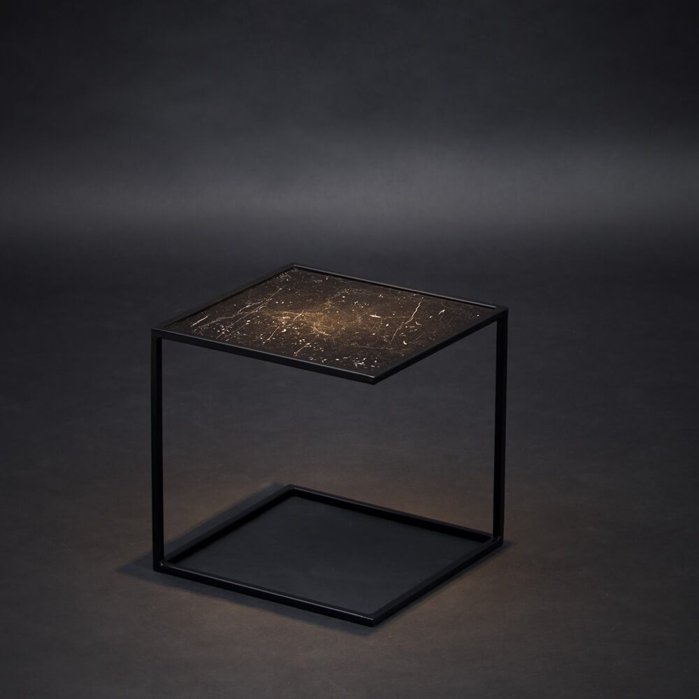 Black Nero Marquina Noa Side Table – image 2