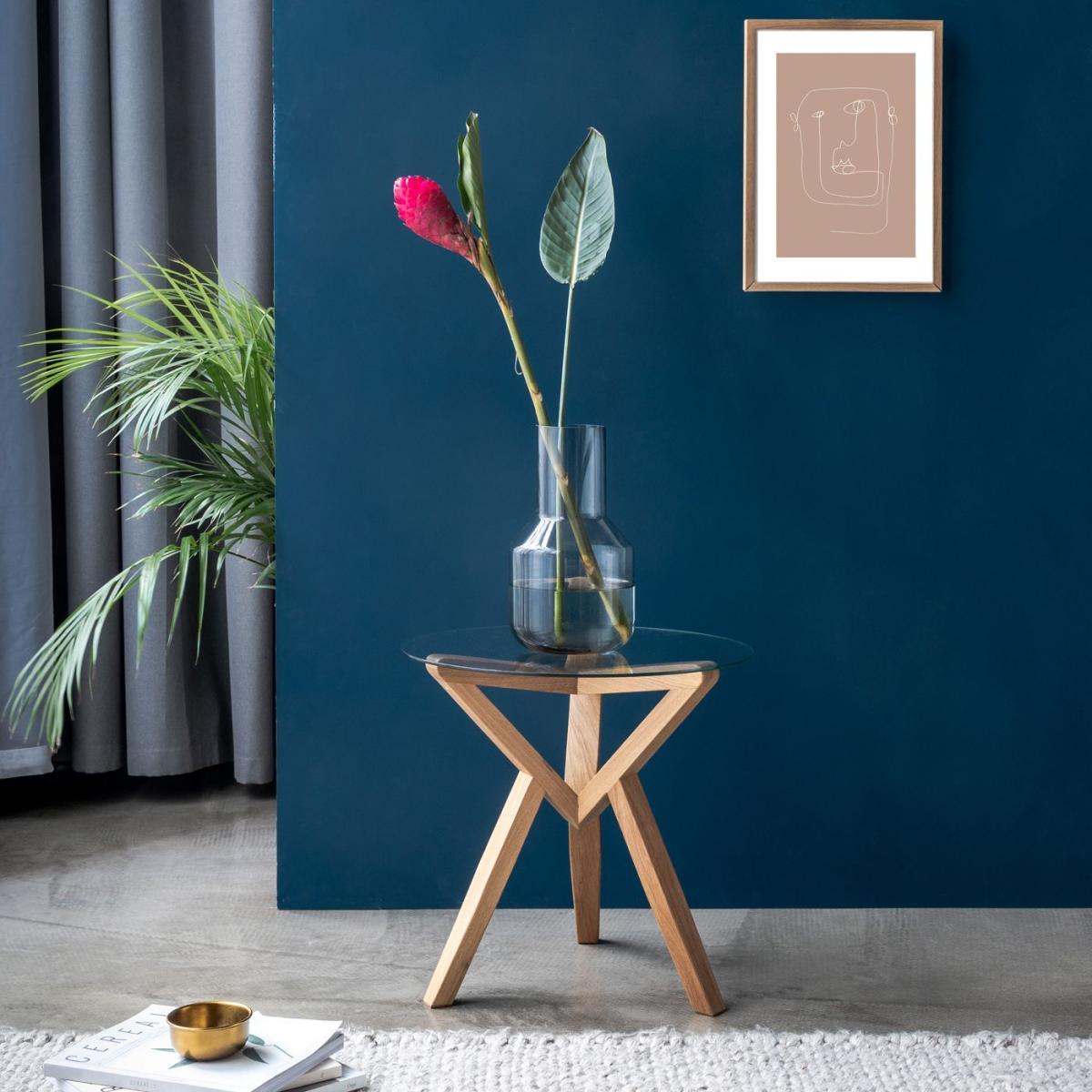 Natural Retrostar Side Table – image 3