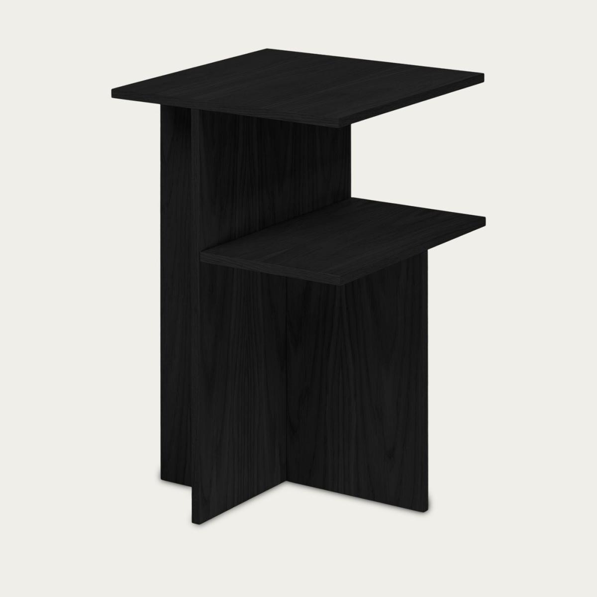 Vulcano Black Atik Bedside Table – image 4