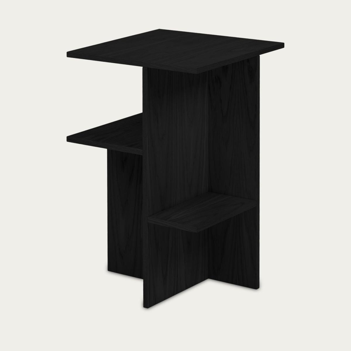 Vulcano Black Atik Bedside Table – image 6