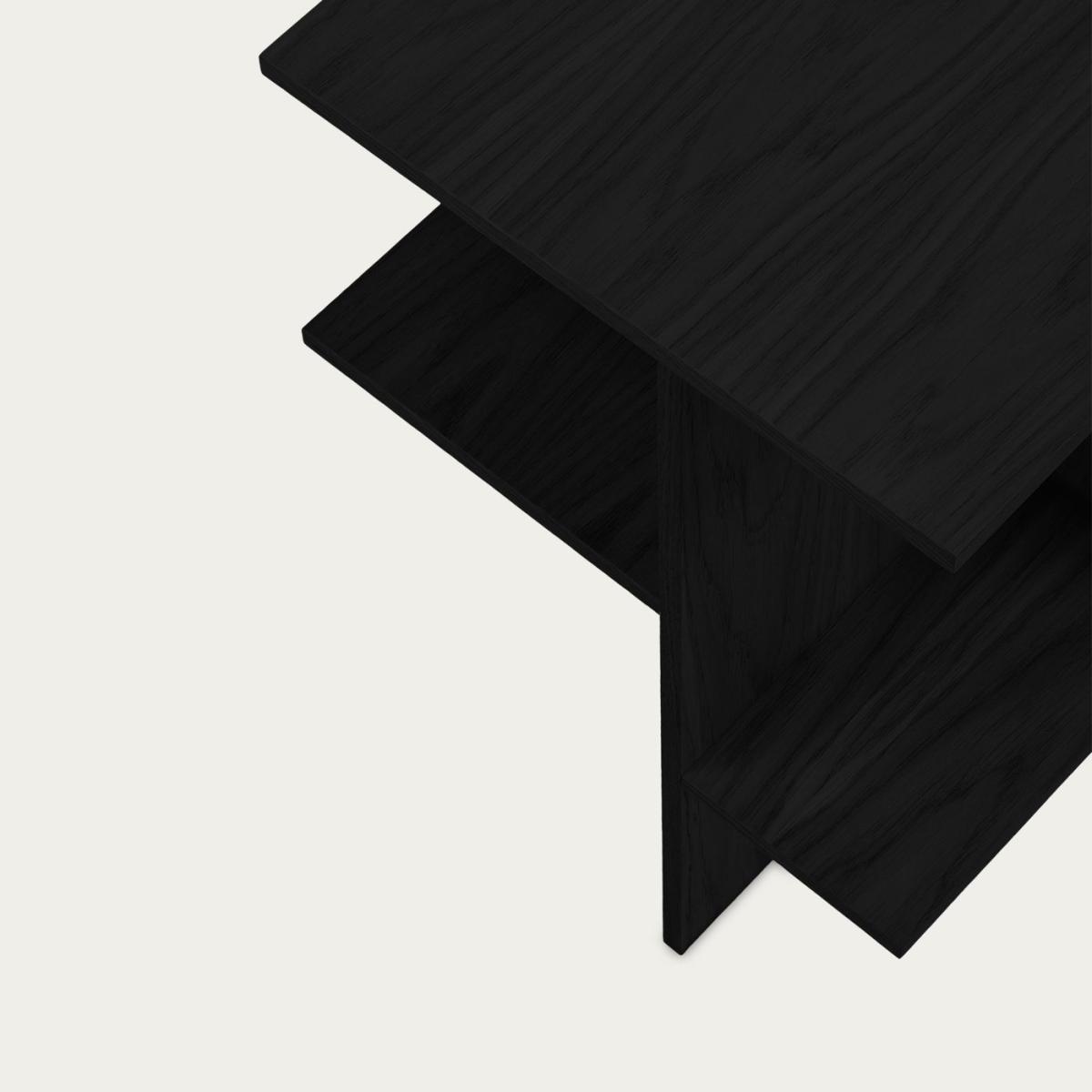 Vulcano Black Atik Bedside Table – image 7