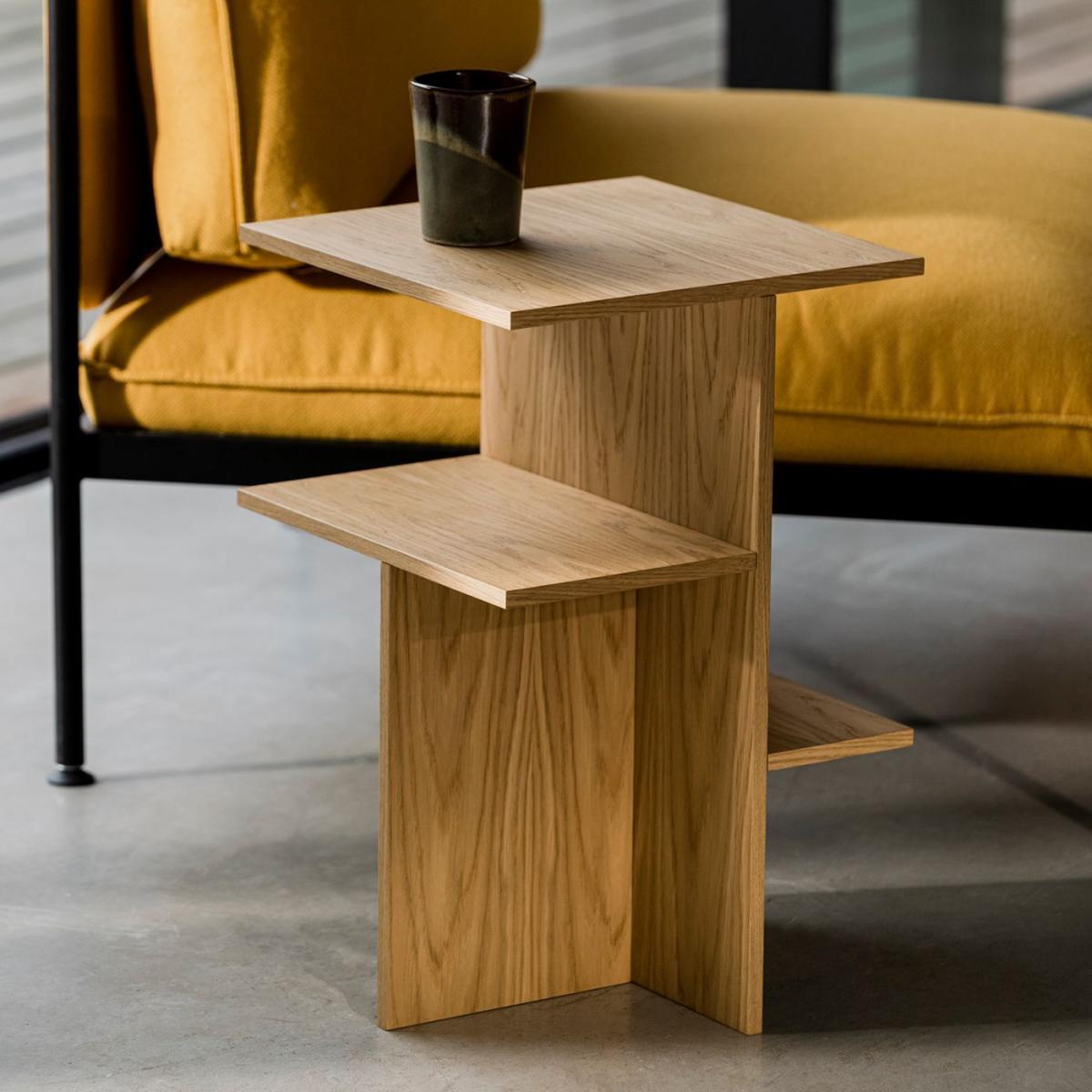 Oak Atik Bedside Table – image 3
