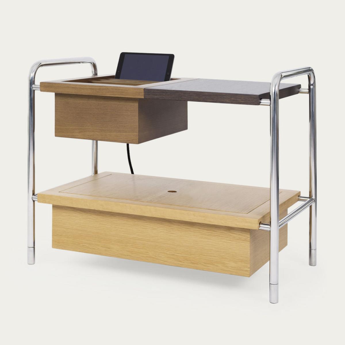 Samuel Side Table W/ Charging Box – image 2