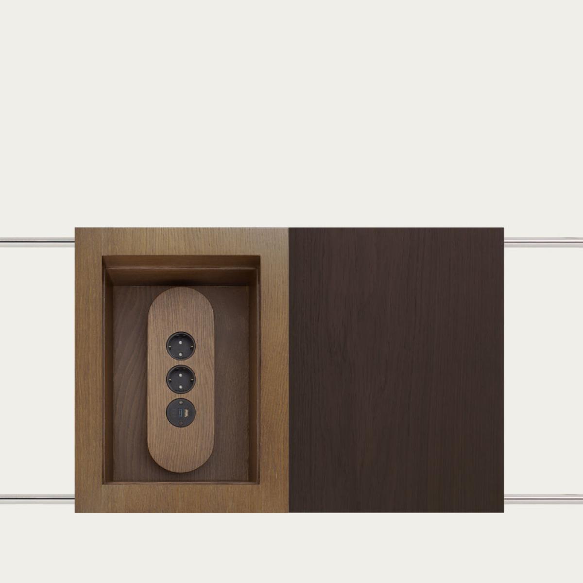 Samuel Side Table W/ Charging Box – image 6