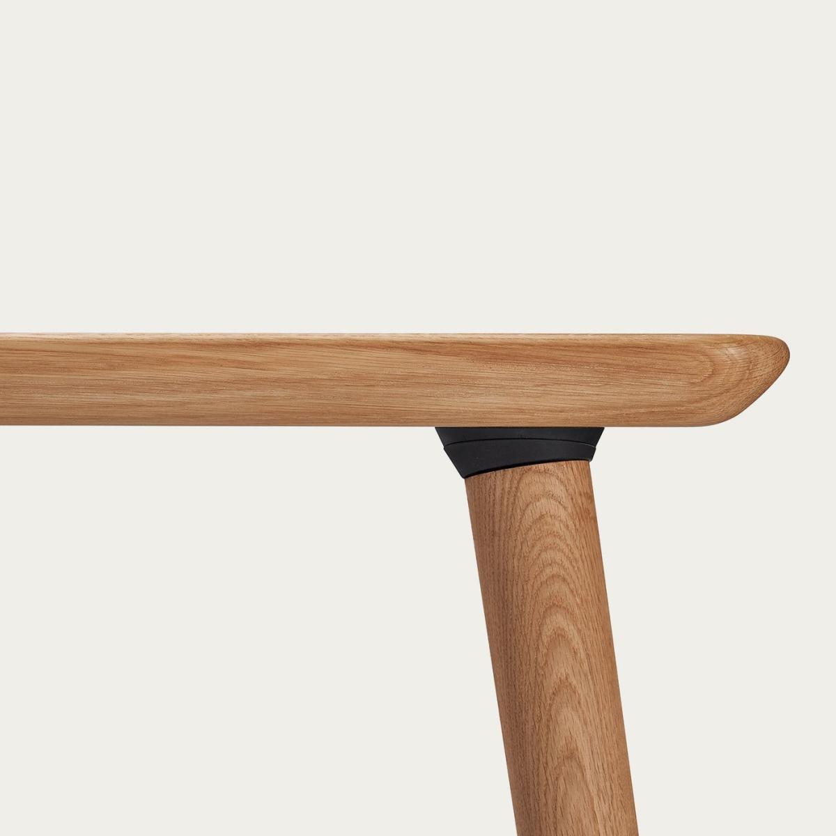 Oak Solid Wood Classic Desk – image 3