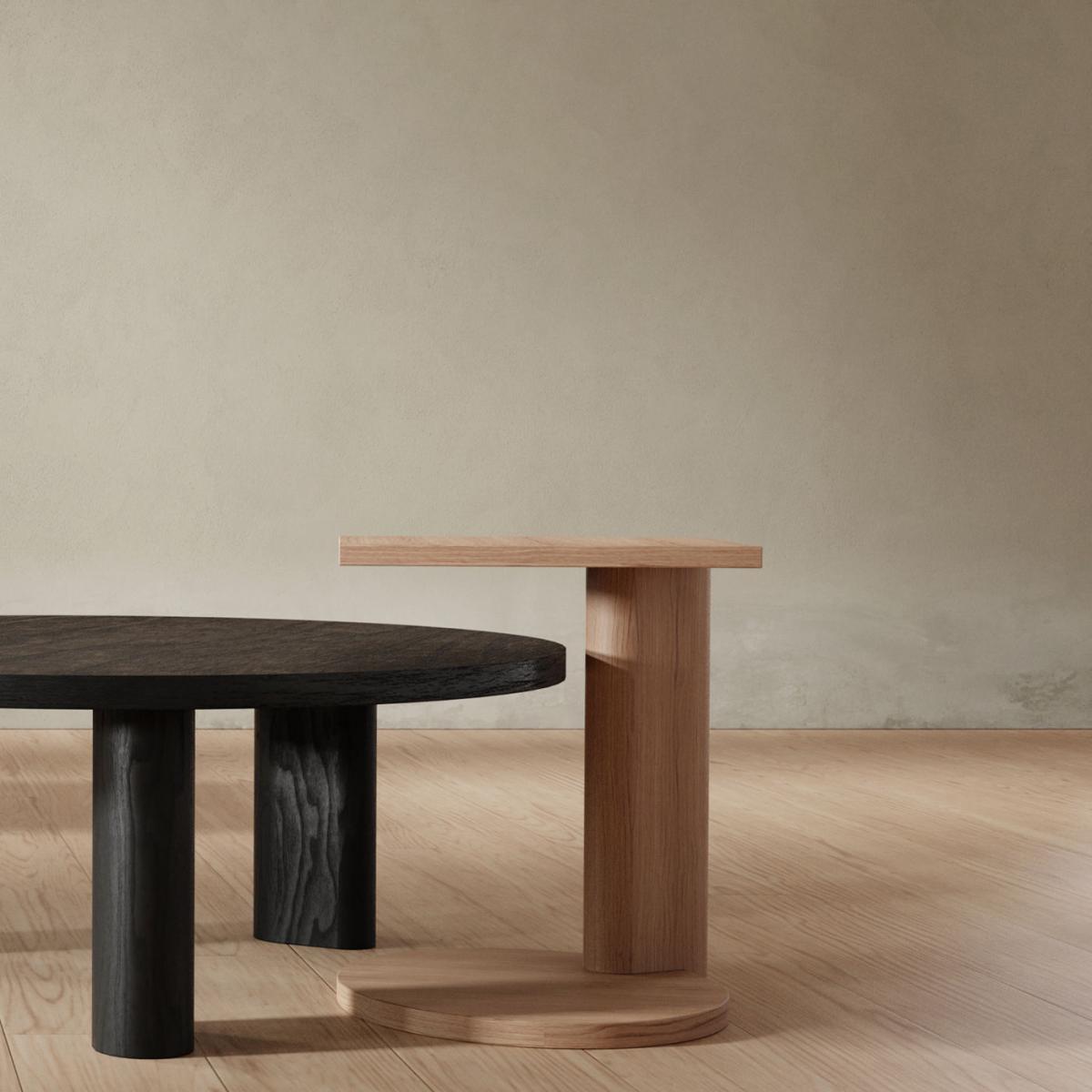Natural Oak Galta Side Table – image 2