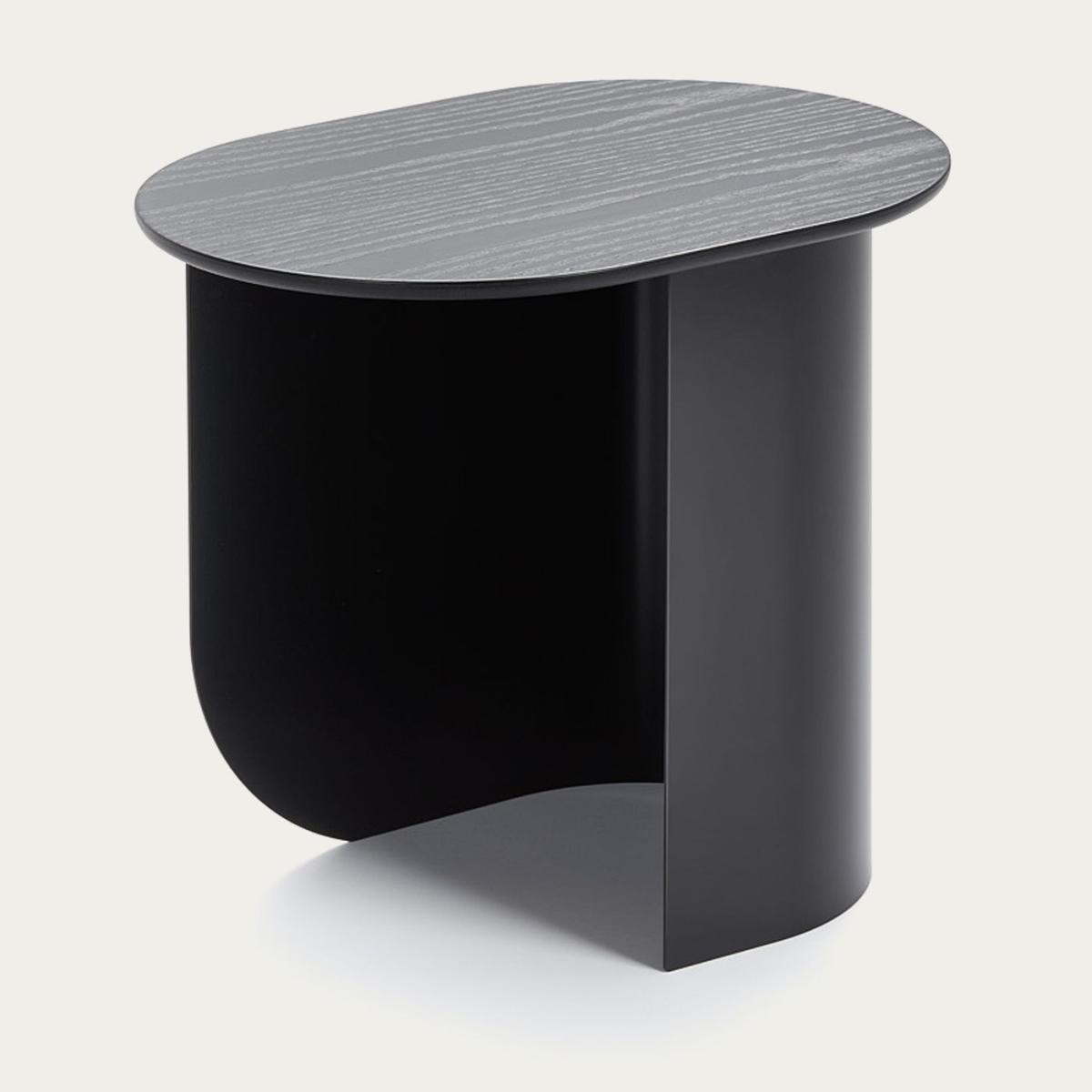 Black Plateau Side Table