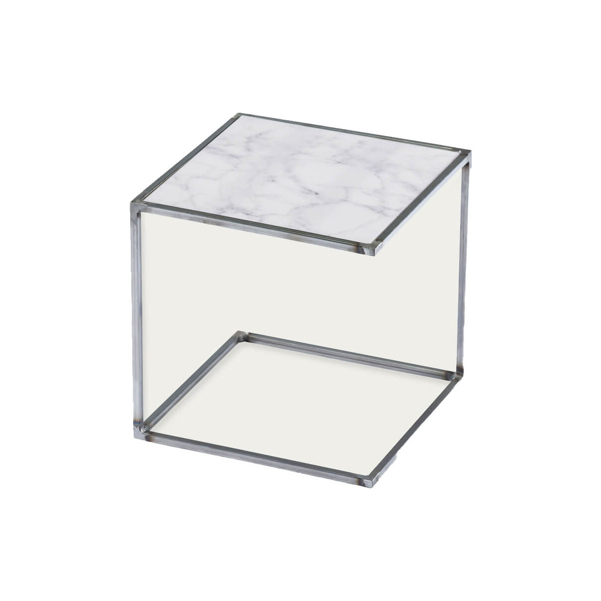 Untreated Arabescato Noa Side Table