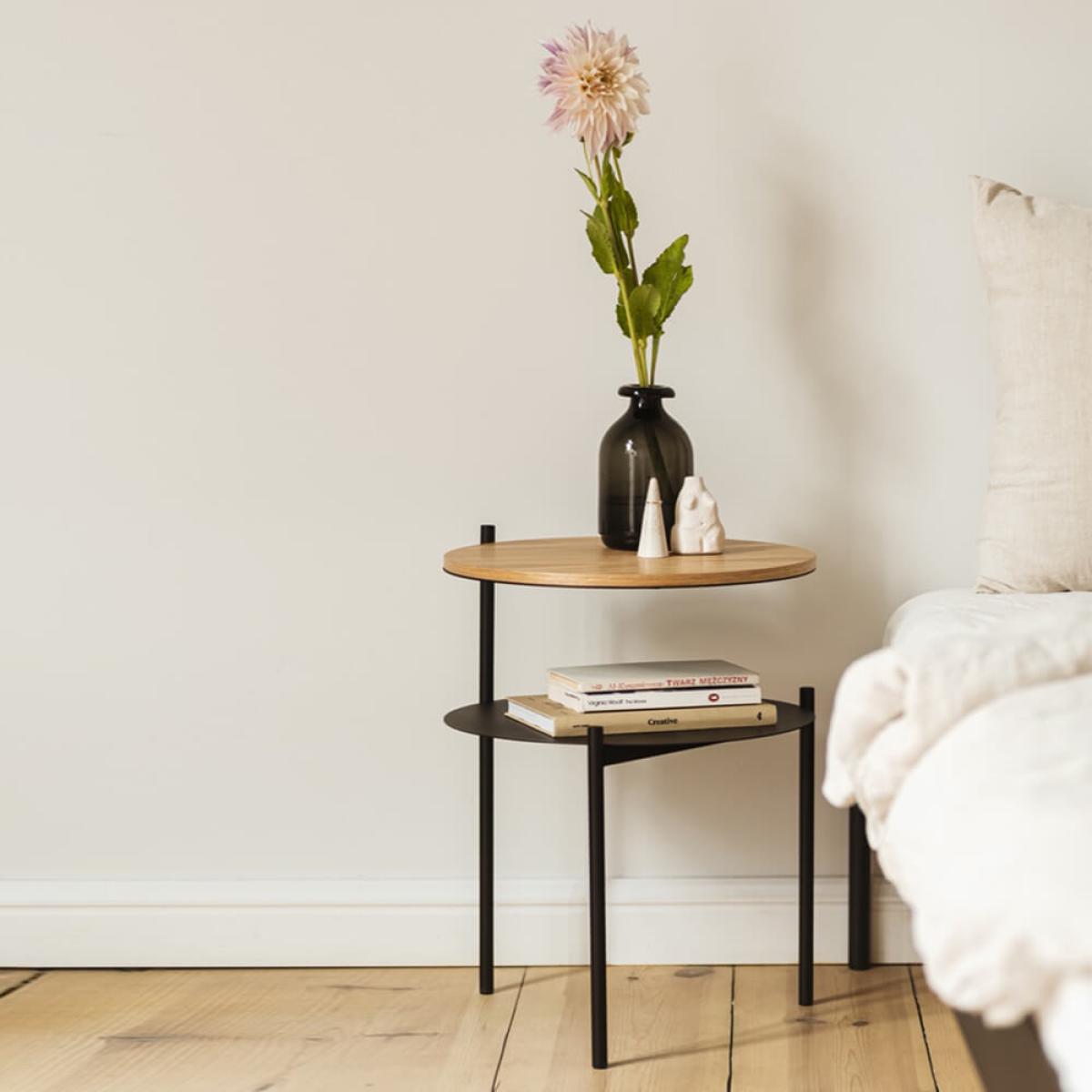 Oak Tu Bedside Table – image 5