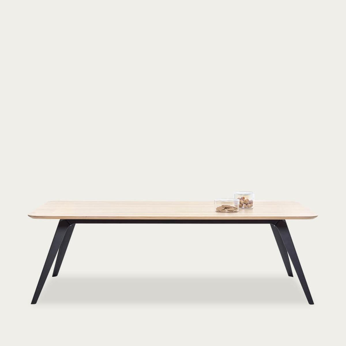 Black/Natural Fold Table – image 3