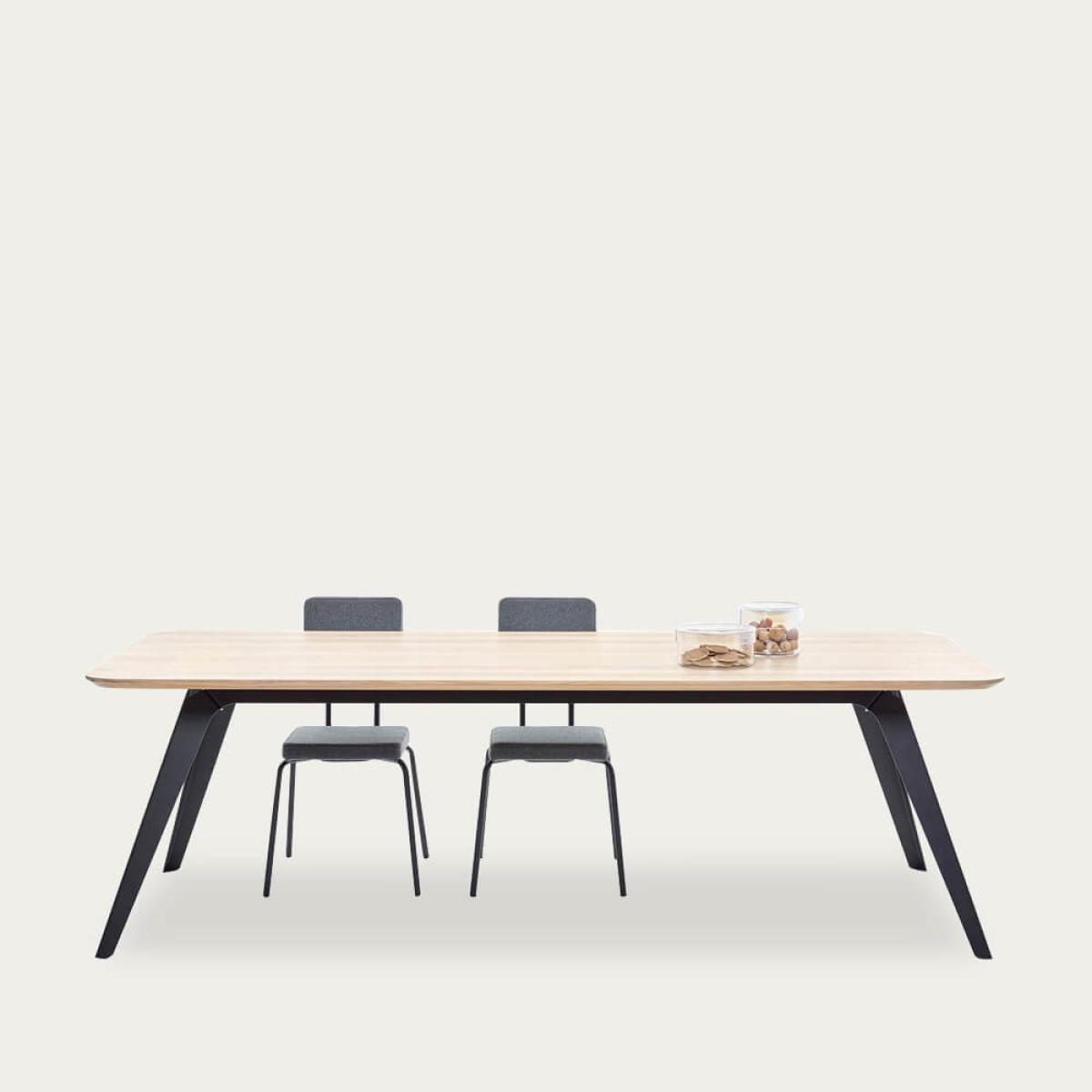 Black/Natural Fold Table – image 8