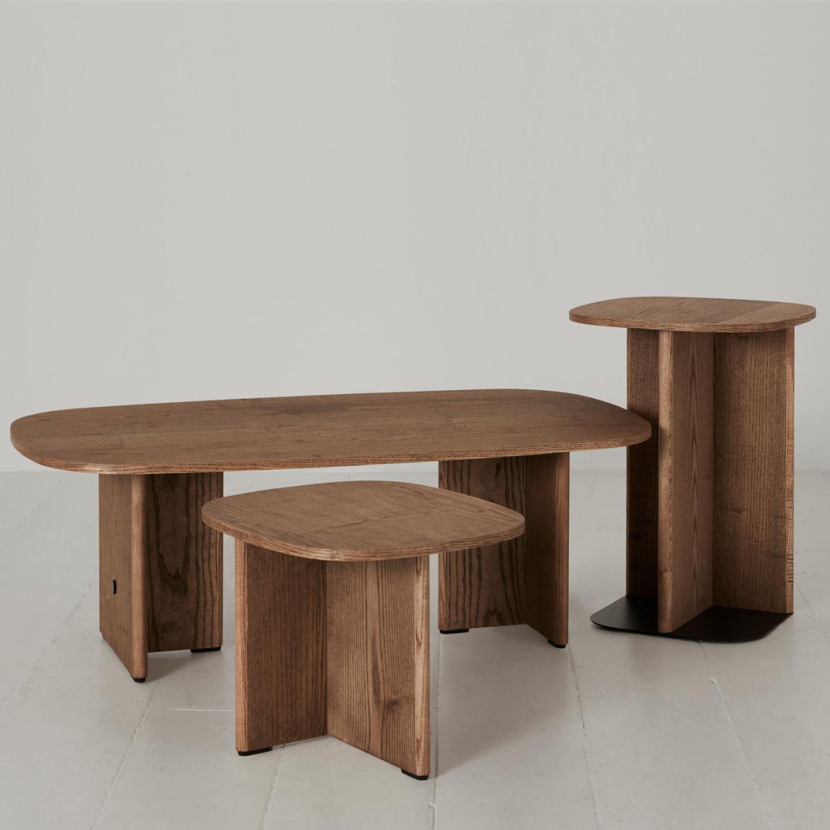 Mid Ash Model A Small Side Table – image 2
