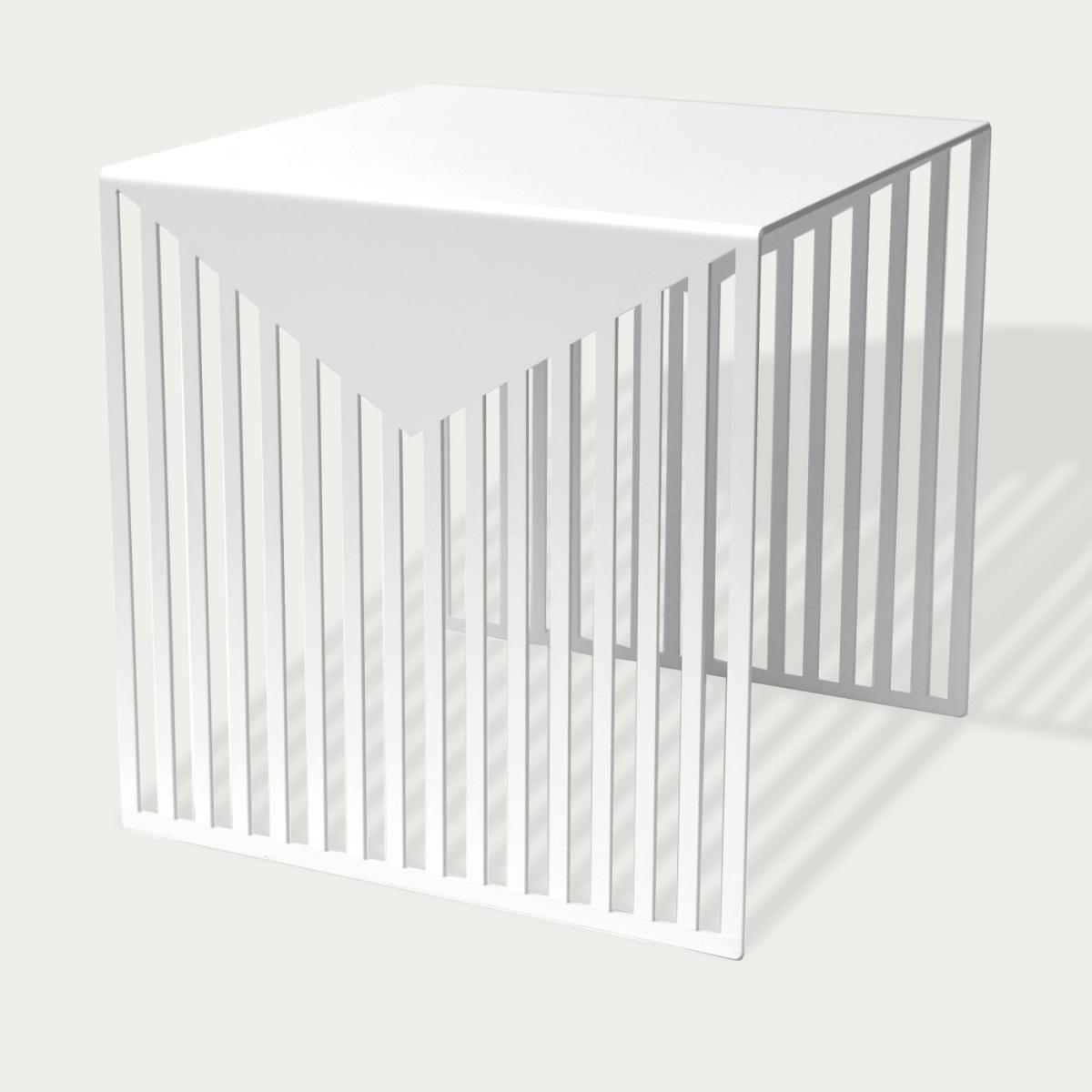 White Small Zick Zack Table