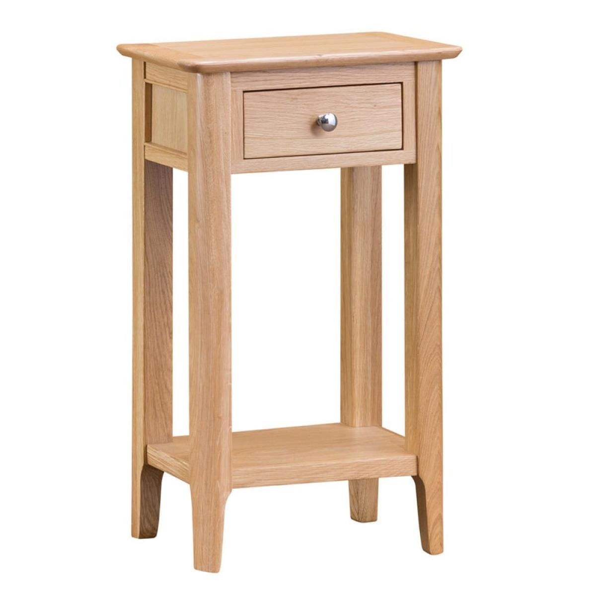 Bergen Oak Telephone Table – image 2