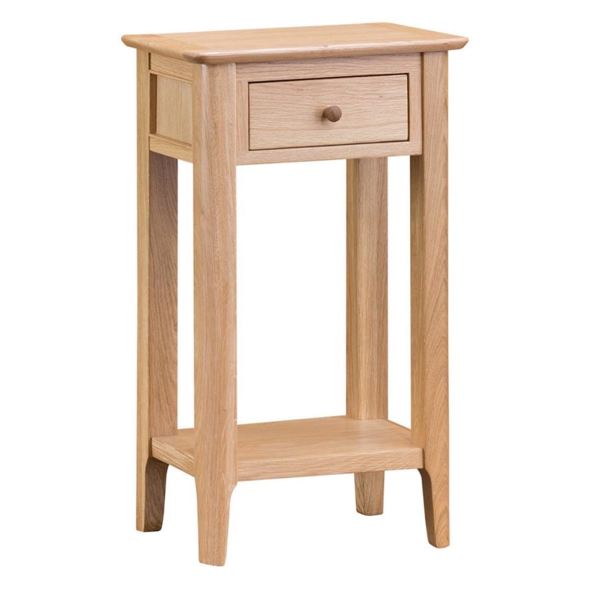 Bergen Oak Telephone Table – image 3